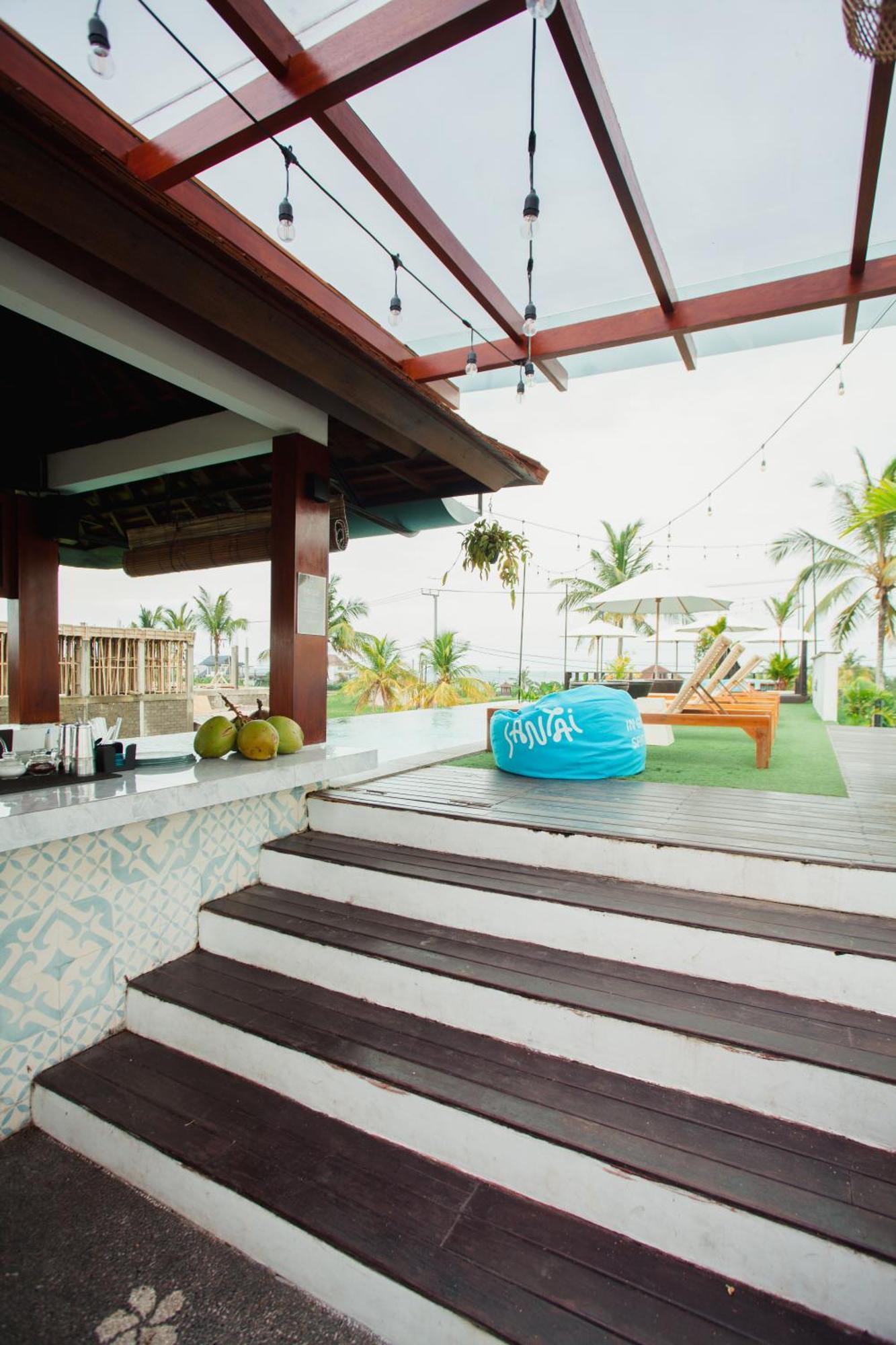 Swell Hotel, Pool Bar & Restaurant Tanah Lot Exteriör bild