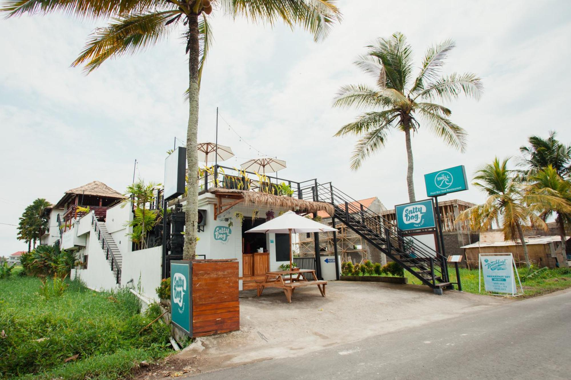 Swell Hotel, Pool Bar & Restaurant Tanah Lot Exteriör bild